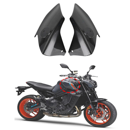 MT09 MT 09 Motorcycle Front Oil Gas Tank Frame Protection Side Cover For Yamaha MT-09 SP 2021 2022 2023 Fairing Panel Guard Cowl HXLMOTOR