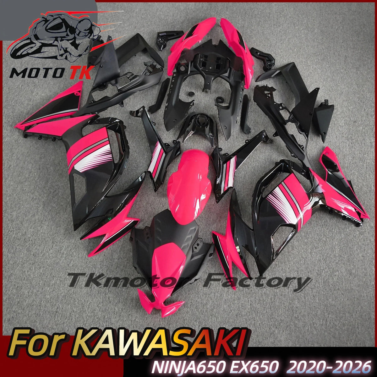 Motorcycle Carbon Paint Spraying Shell Fairing Kit Set For Kawasaki NINJA 650 ZX650 EX650 2020 2021 2022 2023 Full Body Fairing
