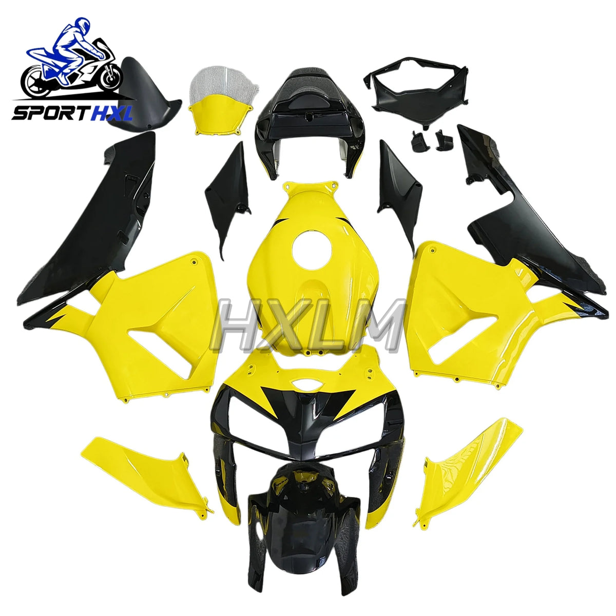 For CBR600RR F5 CBR600 CBR 600 RR 2005 2006 Motorcycle Unpainted Bodywork Fairing Components ABS Injection Plastic parts