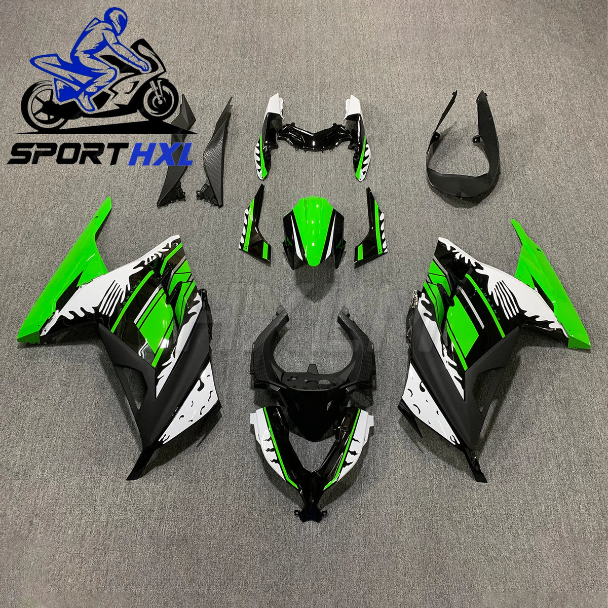 Durable Injection ABS Bodywork fairing kit For Kawasaki Ninja250R Ninja300 2013-2017 Motorcycle Fairing kit Full fairing 16 17