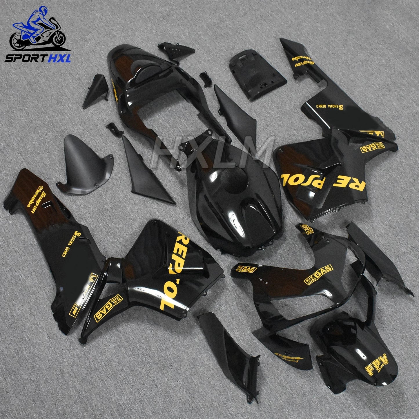 High Quality Injection Motorcycle Fairing Kit for Honda CBR600RR 2003 2004 Full Body shell set HXLMOTOR
