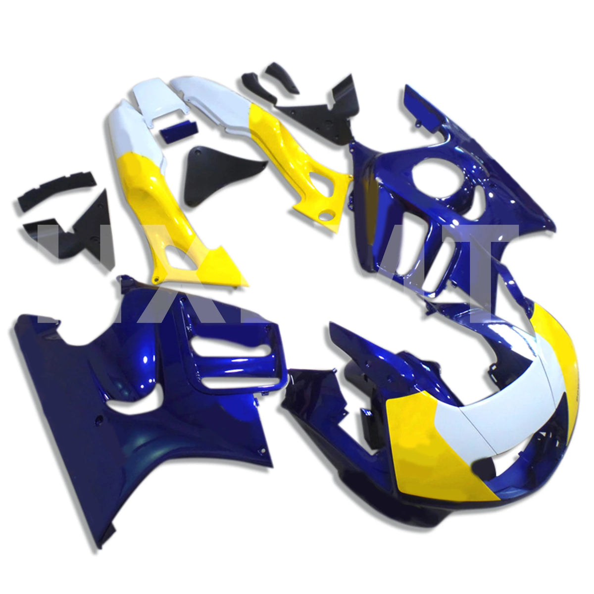 Plastic Fairings For CBR 600 F3 1997 1998 CBR 600 F3 Full Body Kits 97 98 CBR 600 F3 Full Body Kits Black Bule Yellow