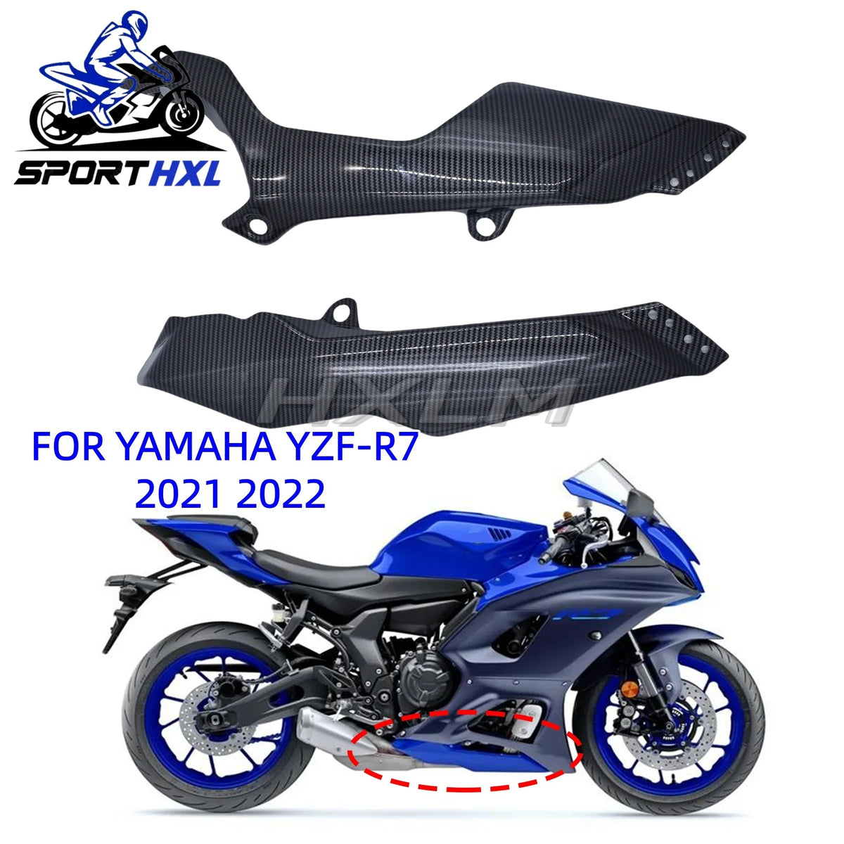 New ABS Motorcycle Fairings Kit Fit For YAMAHA R7 2021 2022 21 22 Bodywork Set Custom