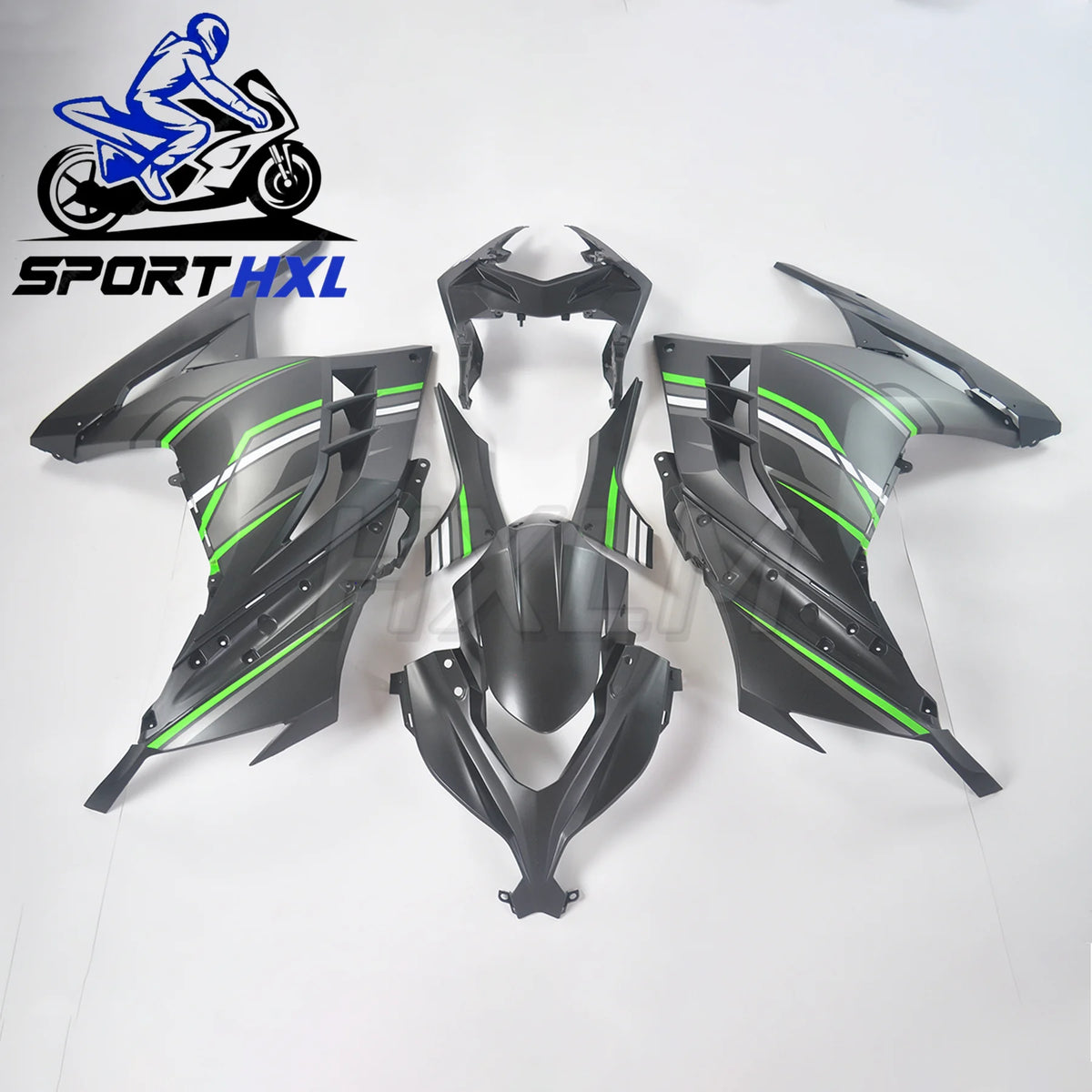 Useful Plastic Molded Bodywork fairing For Kawasaki Ninja250R Ninja300 2013-2017 Motorcycle Fairing kit Full fairing kit 2014