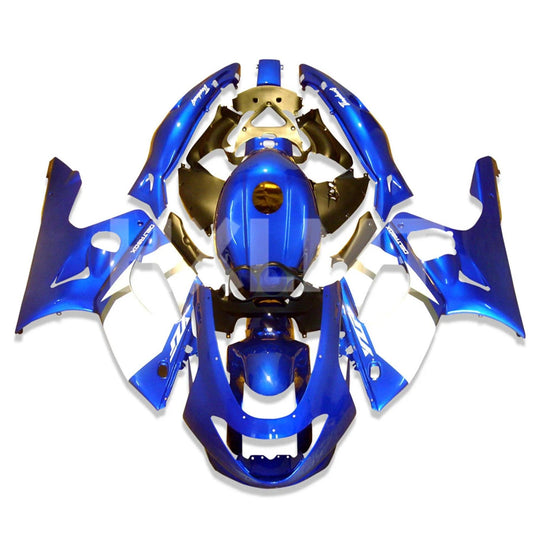 Motorcycle Fairing Kit Suitable for Yamaha R6 97-07 YZF600 1997 1998 1999 2000 2001 2002 2003 2004-2007 Fairing Black Blue HXLMOTOR