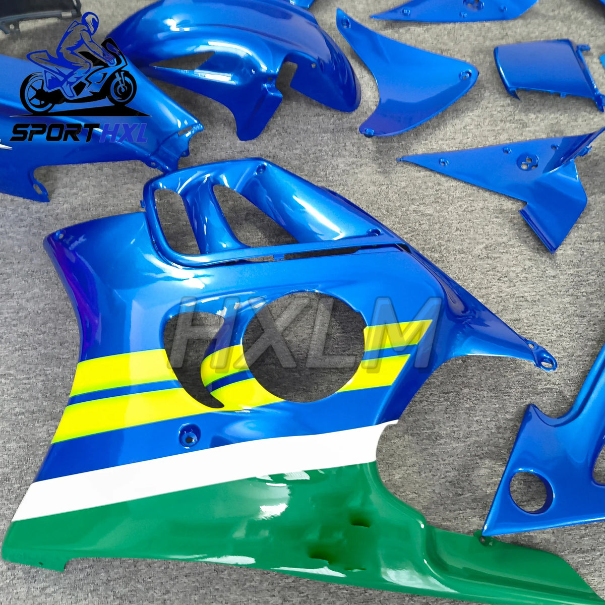 For Honda CBR600RR CBR 600 CBR600 F3 1997 1998 Cowl Body Fairing Kit Bodywork Injection Blue White Yellow Green