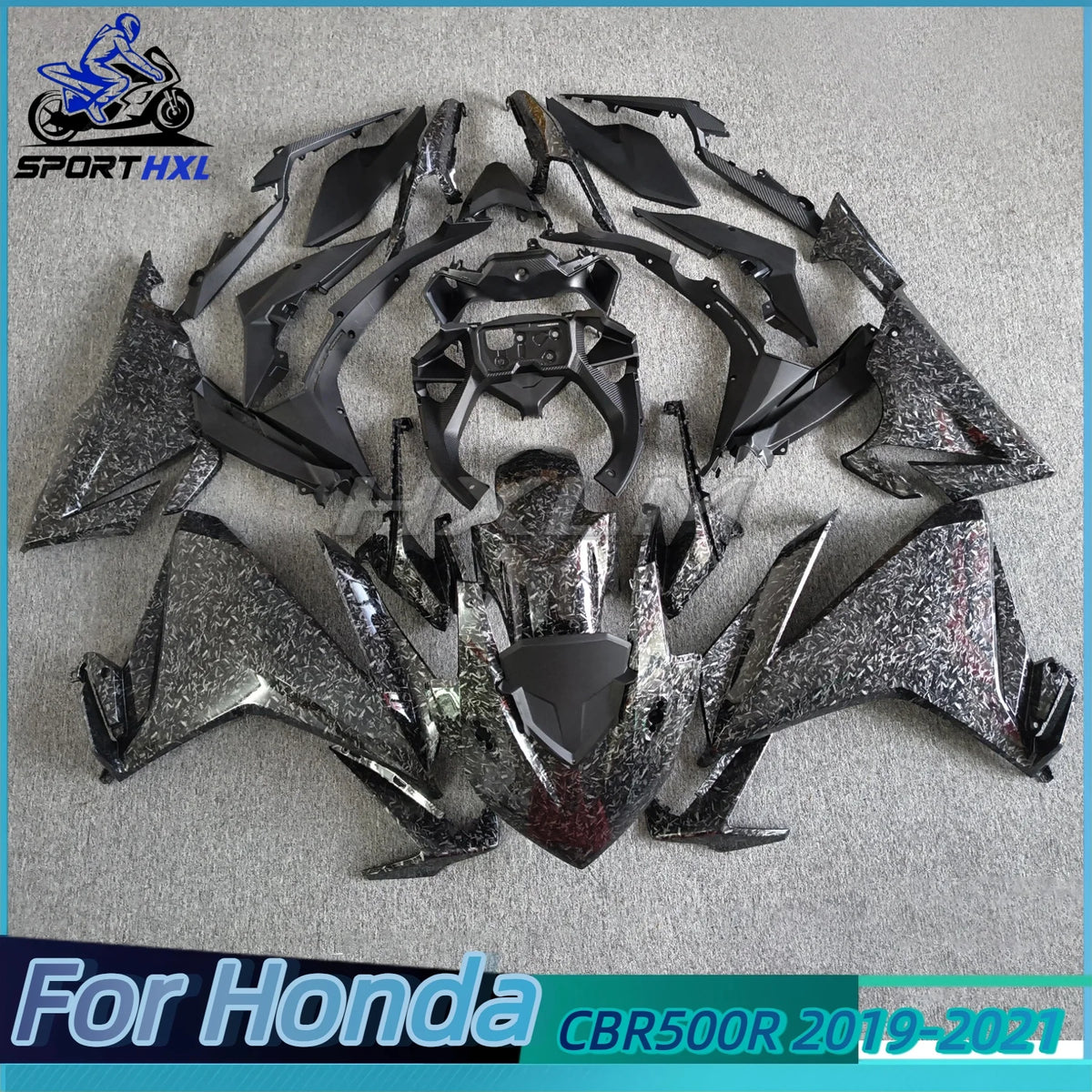NEW The ABS Full Set Motorcycle Fairings Painted Bodywork Fit For Honda CBR500R 2019 2020 2021 Fairing Kit New ABS Plastic