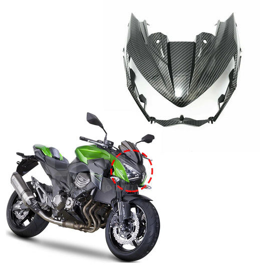 Front Nose Headlight Fairing Cowl Upper Fairing Holder Cover For Kawasaki Z800 2013 2014 2015 2016 Z 800 Motorcycle Accessories HXLMOTOR