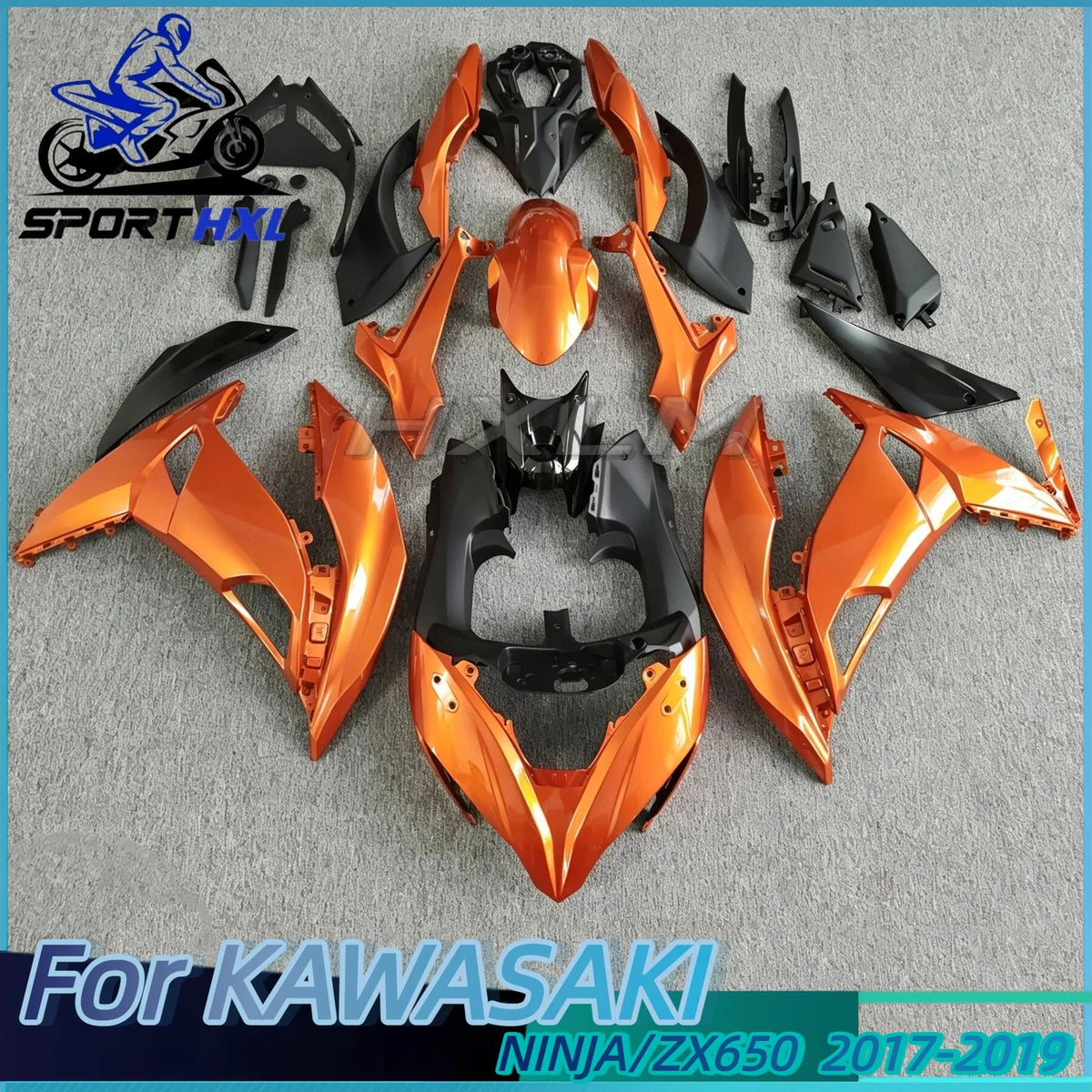 Motorcycles Fairings For Kawasaki Ninja650 EF6R EX650 2017-2019 Protective Fairing Kit Ninja ZX 650 17 18 19 Bodywork Shell