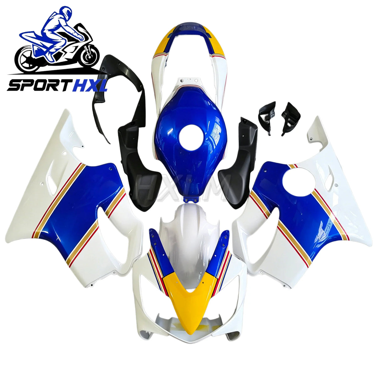 Replacement Full Fairing Bodywork Kit For Honda CBR600 F4I 2004‑2007 ABS Plastic Motorbike Fairings Complete Set