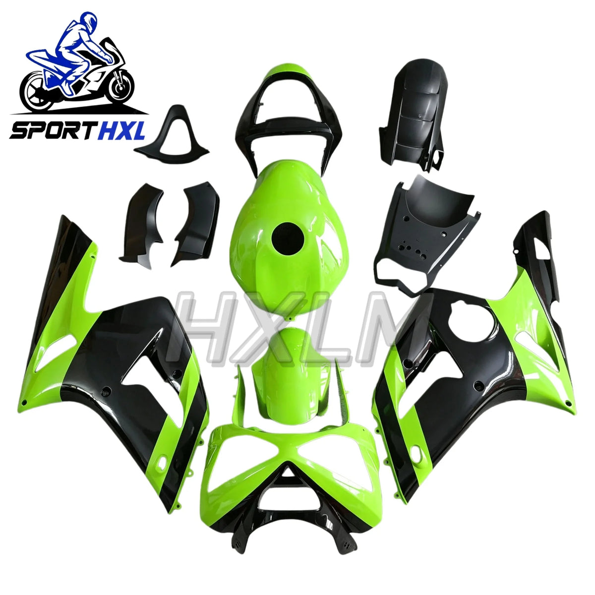 Custom Fairing Kits for Kawasaki Ninja 2003 2004 ZX6R ZX 636 6R 03 04 Street Racing ABS Motorcycle Injection Mold Bodywork