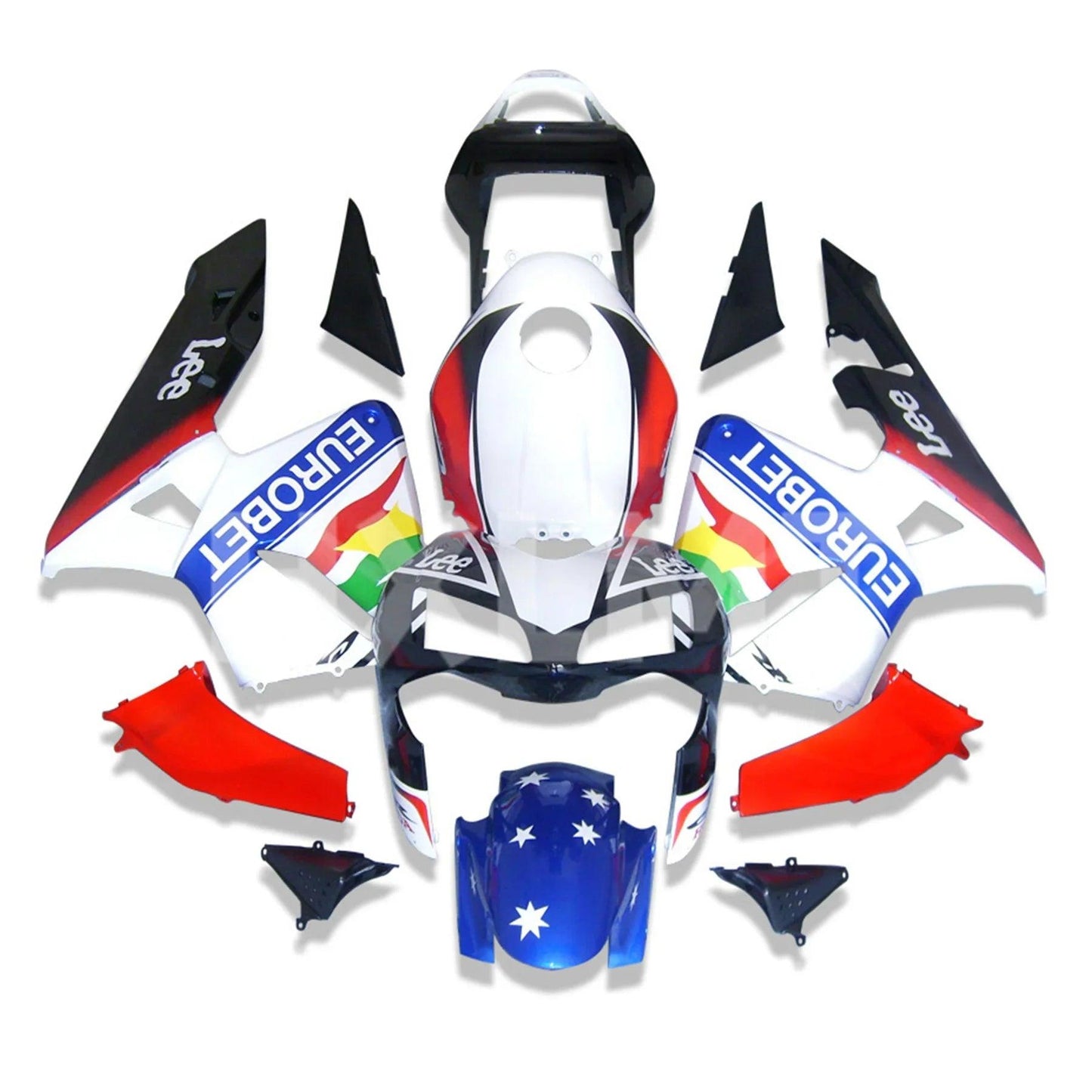 Motorcycle Fairing Set Body Kit Plastic For Honda CBR600RR CBR600 RR CBR 600RR 2003 2004 Accessories Full Bodywork Cowl Black HXLMOTOR