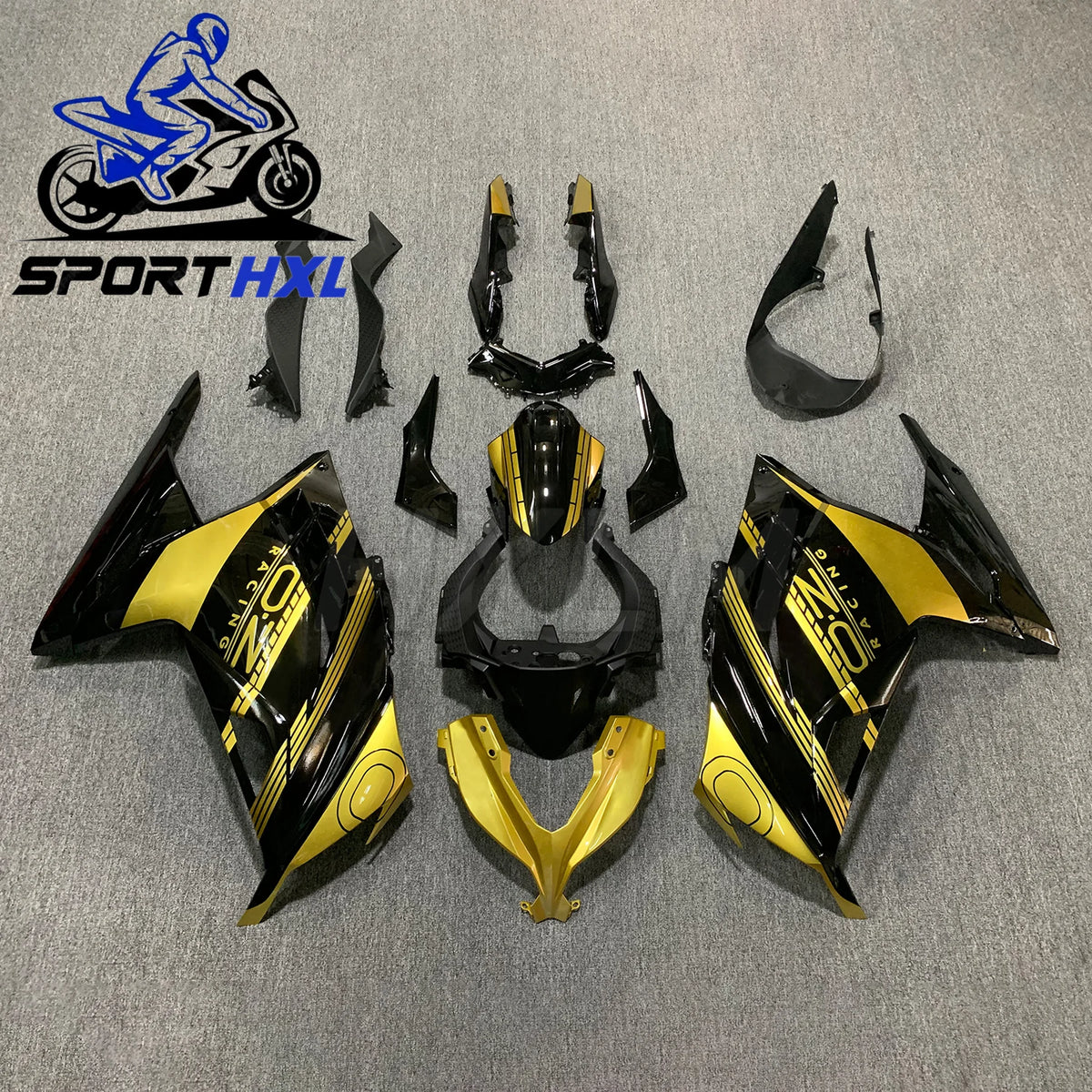 Practical ABS Plastic Fairing kit For Kawasaki Ninja250R Ninja300 2013-2014-16-2017 Motorcycle Bodywork fairing Full fairing kit