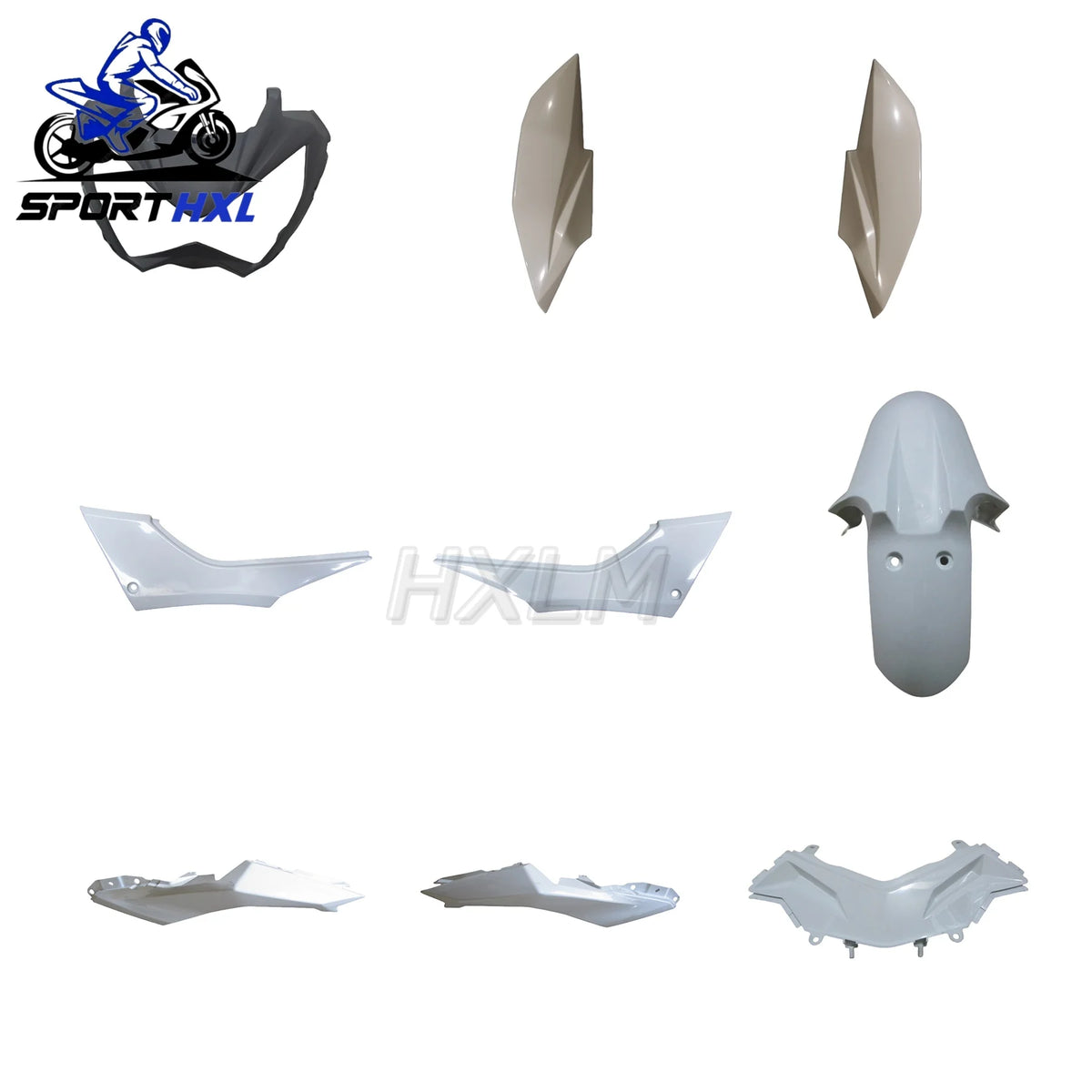 ABS For Kawasaki Ninja300 Ninja 300 Z250 Z300 2013-2017 Motorcycle Front Fender Mudguard Fairing ABS Carbon Paint Splash Dust Gu