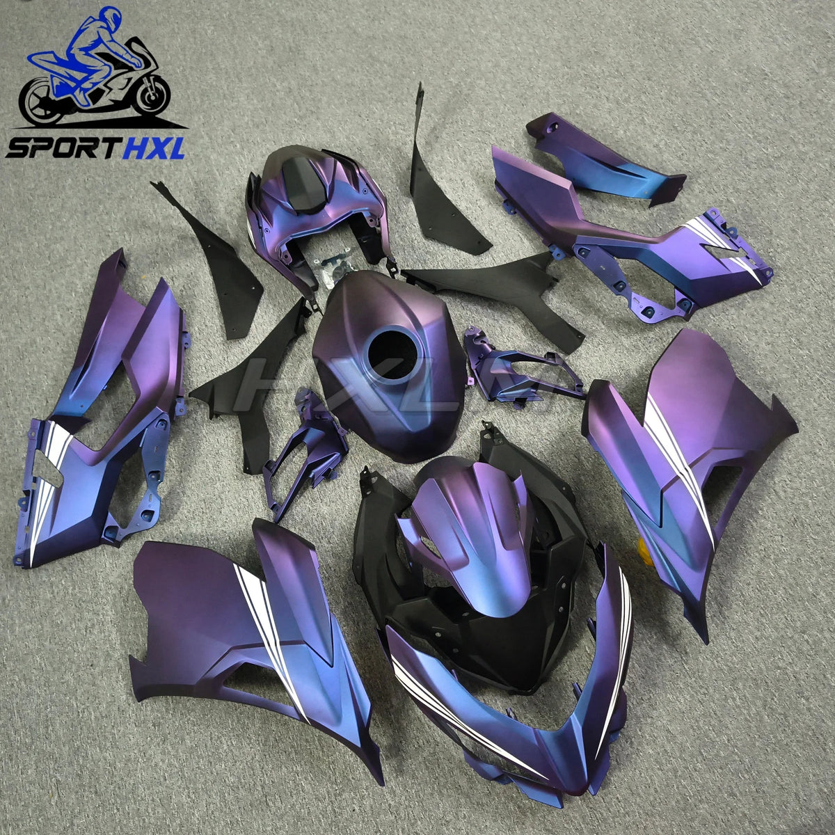 ABS Motorcycle Full Body Kits Fairing For KAWASAKI Ninja400 for Ninja 400 EX 400 2018 2019 2020 2021 2022 2023 ABS Injection