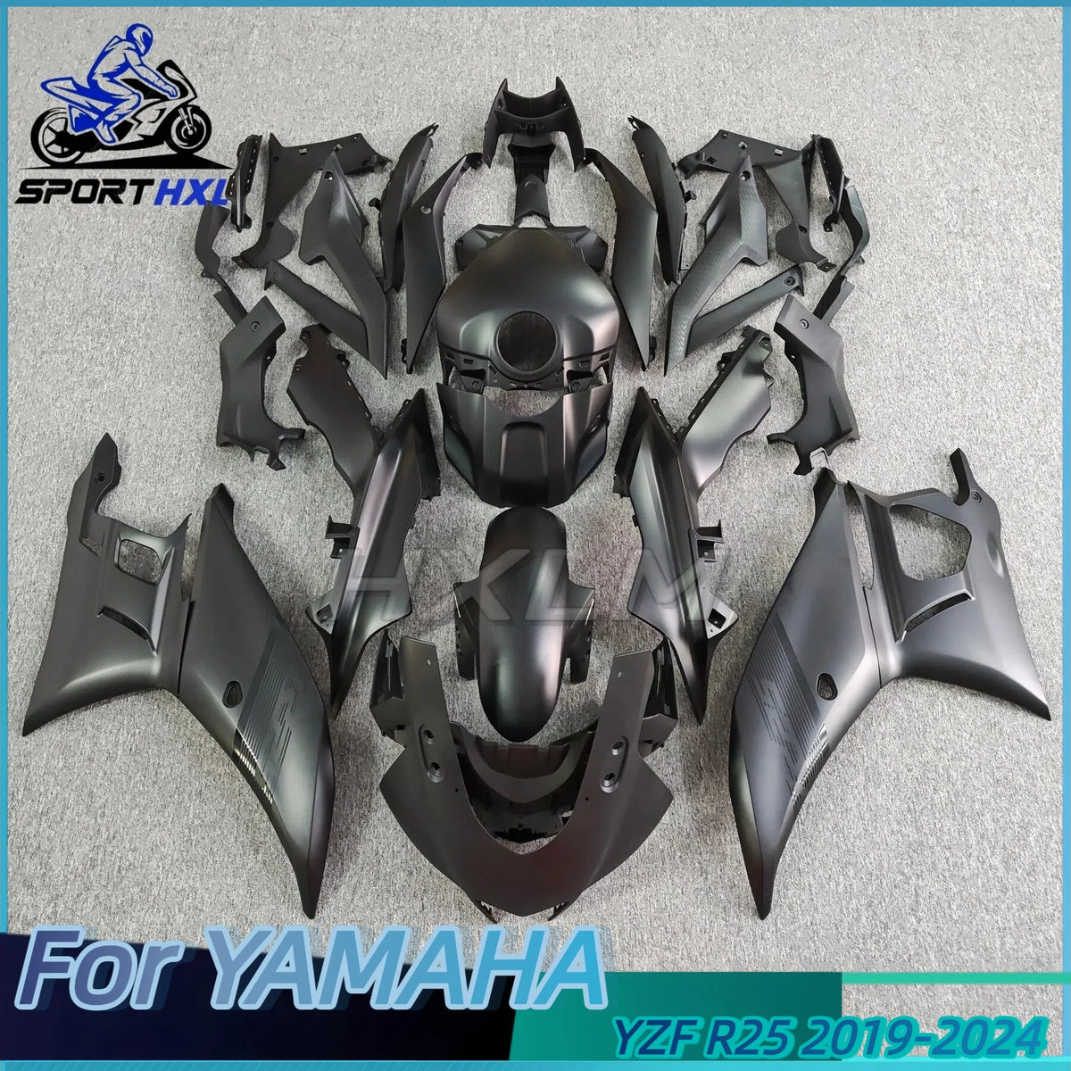 Fit For Yamaha YZF R3 19-24 YZF R25 2019 2020 2021 2022 2023 2024 Motorcycle Full Fairing kit Bodywork ABS Injection Mold
