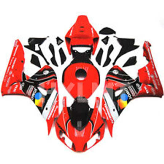 Motorcycle Accessories Fairing Kits for HONDA CBR1000RR 2004 2005 CBR1000 CBR 1000RR 04 05 Injection Hot Red Bodywork Set HXLMOTOR