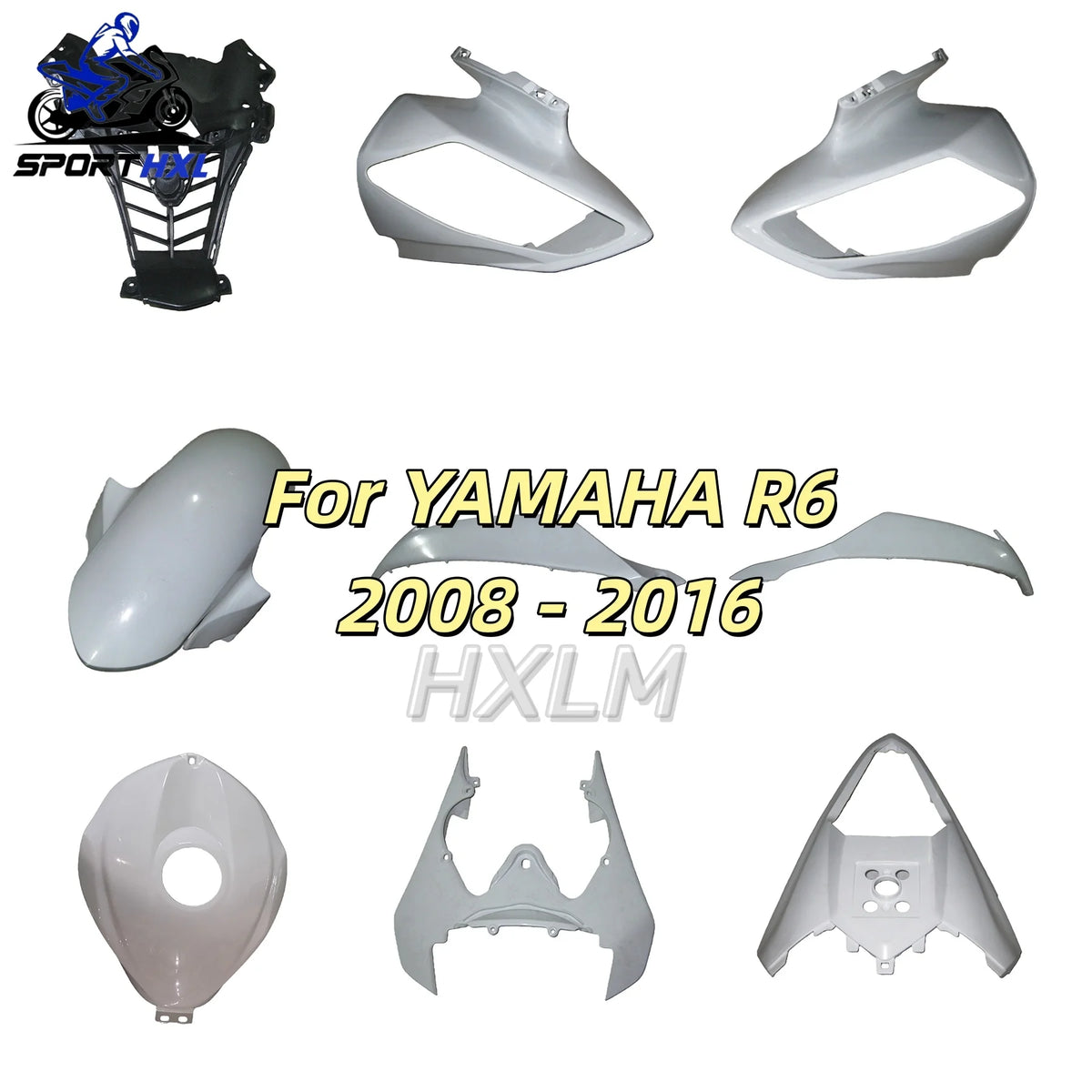 Motorcycle Fairings Hump For Yamaha YZFR6 2008-2016 Motorcycles Aftermarket Fairing Kit YZF R6 08-16 Bodyframe Cover