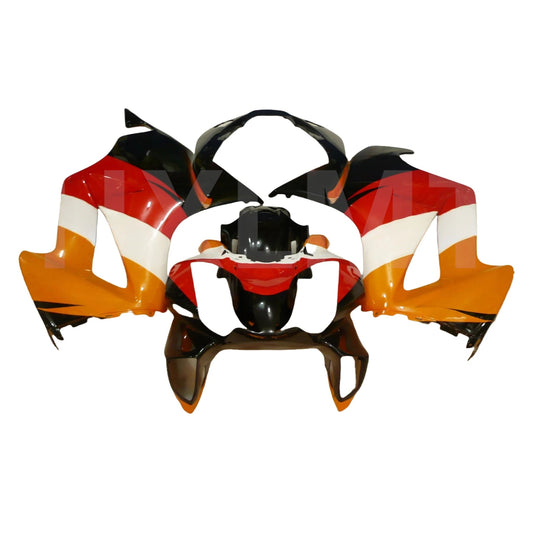ABS Motorcycle Injection Mold Fairings Kit Fit For HONDA VFR800 02 03 04 05 06 VFR 800 Bodywork Fairing Orange Red - HXLMOTOR