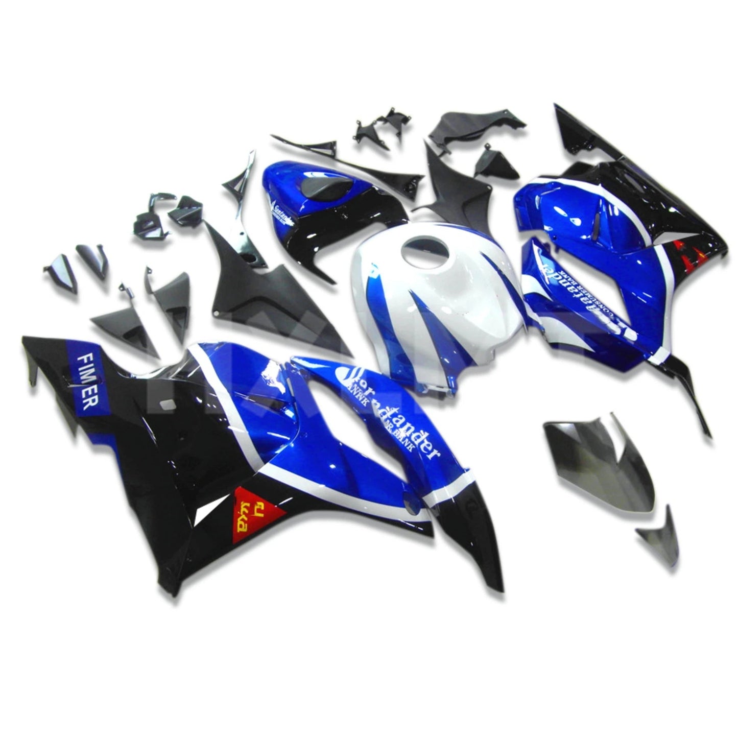 Aftermarket Fairing Kit For Honda CBR600RR F5 2009 - 2012 Black Orange Bodywork cbr600rr f5 09 CBR 600 RR 08 Repsol fairings - HXLMOTOR