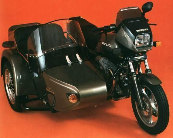 850 T5 with TR500 N4 Sidecar (1983)