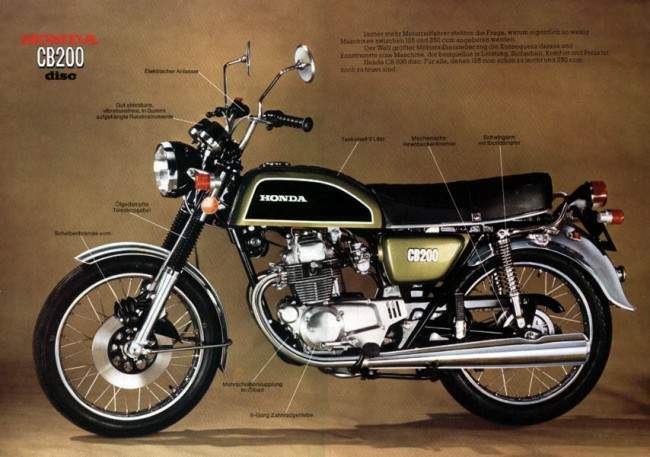 CB 200 (1973-74)