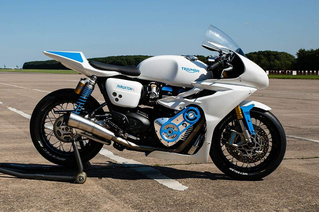 Thruxton 1200R Supercharged The White Bike (2016)