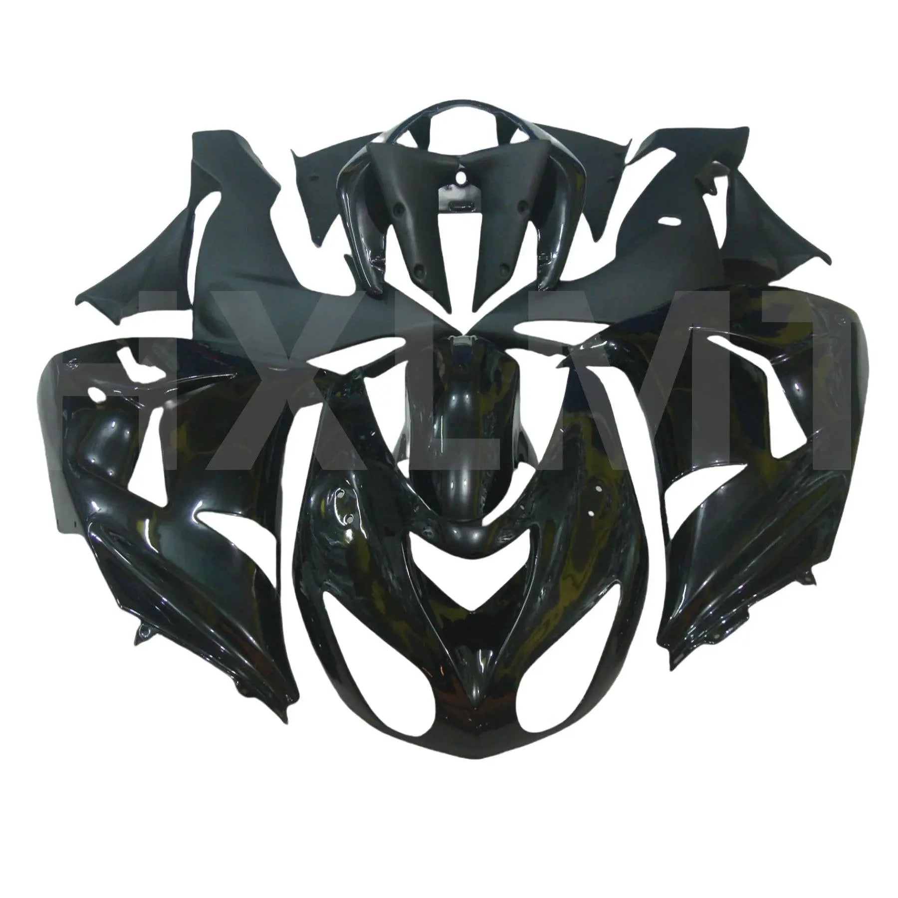 100% Molded Fairings Kit For KAWASAKI Ninja ZX10R 06 07 ZX - 10R ZX636 2006 2007 Road/Racing ABS Plastic Parts Green - HXLMOTOR