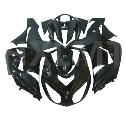 100% Molded Fairings Kit For KAWASAKI Ninja ZX10R 06 07 ZX - 10R ZX636 2006 2007 Road/Racing ABS Plastic Parts Green - HXLMOTOR