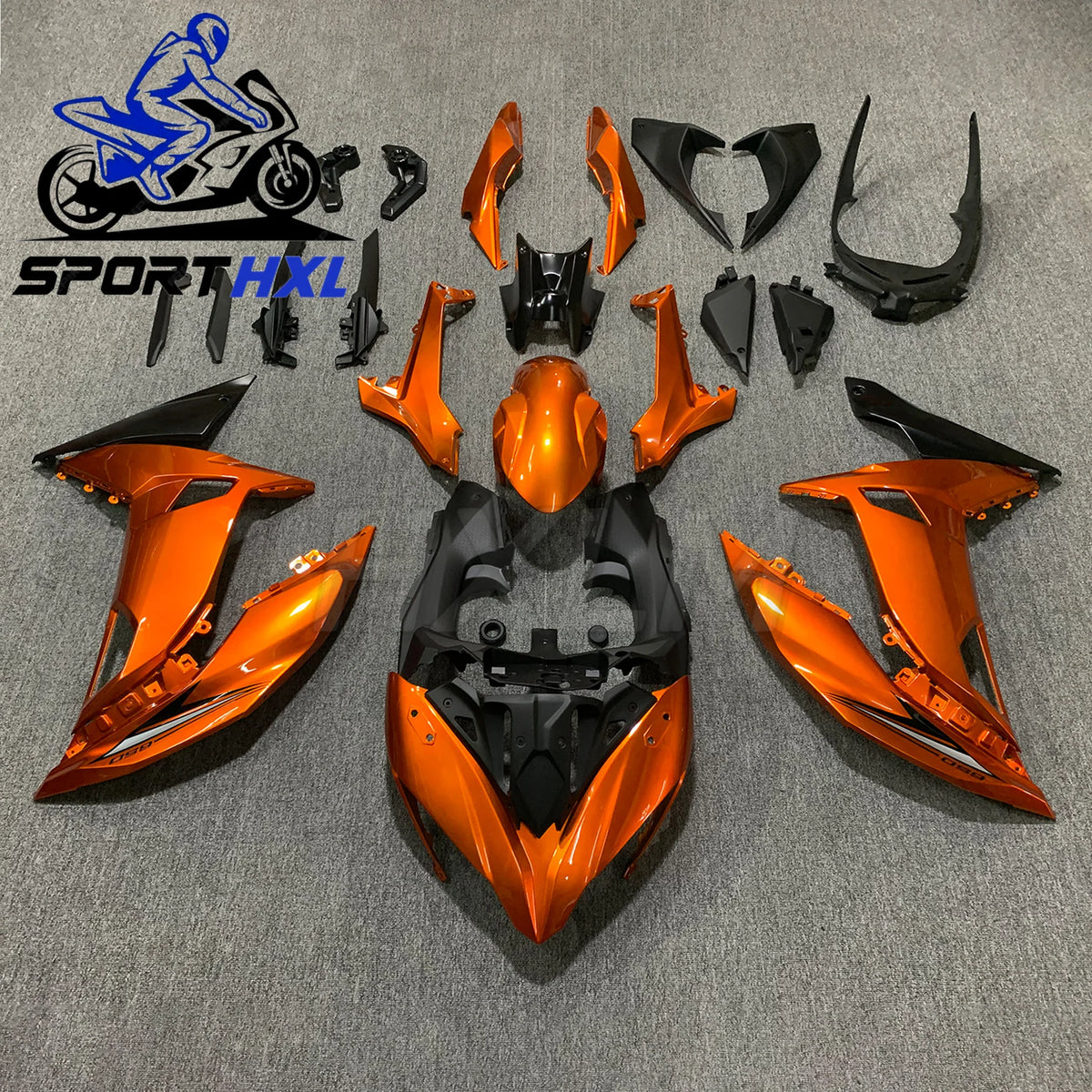Durable Injection ABS 2018 Bodywork fairing kit For Kawasaki Ninja650 ER6F 17-19 Motorcycle 2018 fairing kit Bodywork 2019