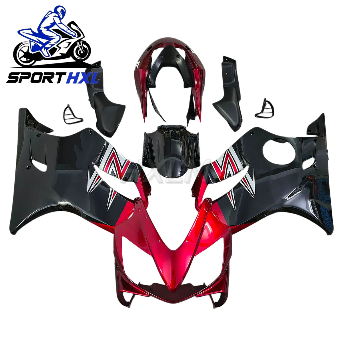 Custom Painted Motorcycle Fairing Kit For Honda CBR600 F4I 2004‑2007 ABS Plastic Motorbike Bodywork Fairings Complete Set