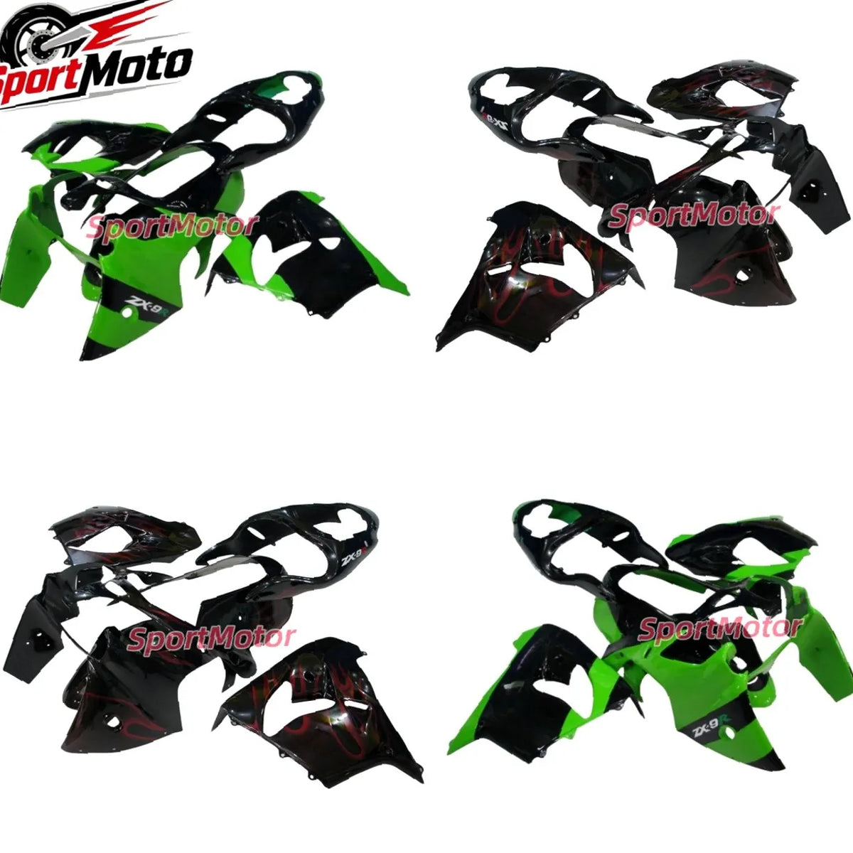 Aftermarket Fairing Kits ZX9R 2000-2001 Motorcycle Fairing ZX9R 00 01 Body Kits