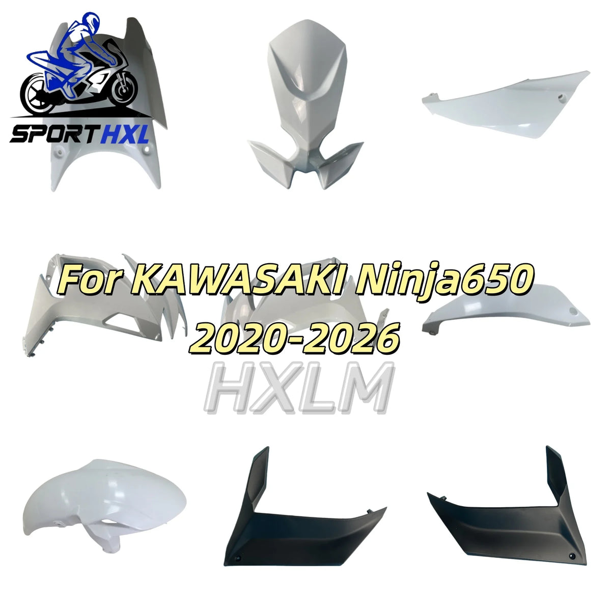 Fit For NINJA650 2020 - 2026 ER-6F EX650 Motorcycle Accessories Shell Fairing Kit Set For NINJA 650 ER6F Classic Style