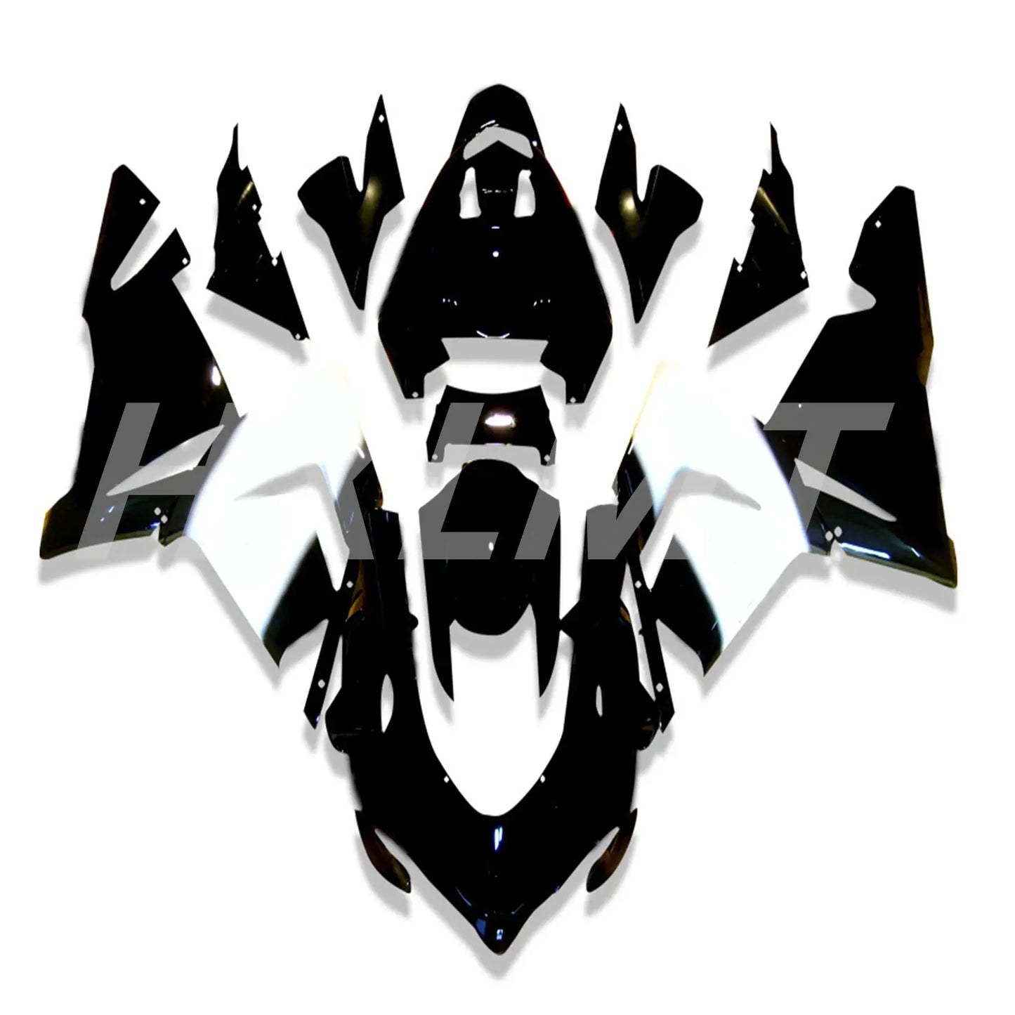 New ABS Whole Motorcycle Fairing Kits Fit For Kawasaki Ninja ZX 10R 04 05 ZX-10R 2004 2005 ZX10R  Bodywork Set Custom Red White HXLMOTOR