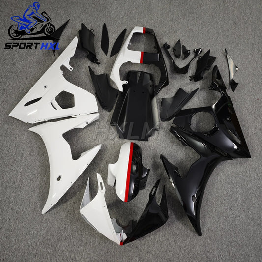 ABS Motorcycle Fairing kit for YAMAHA YZF-R6 2003 2004 2005 model blue white black YZF R6 fairings set 03 04 05