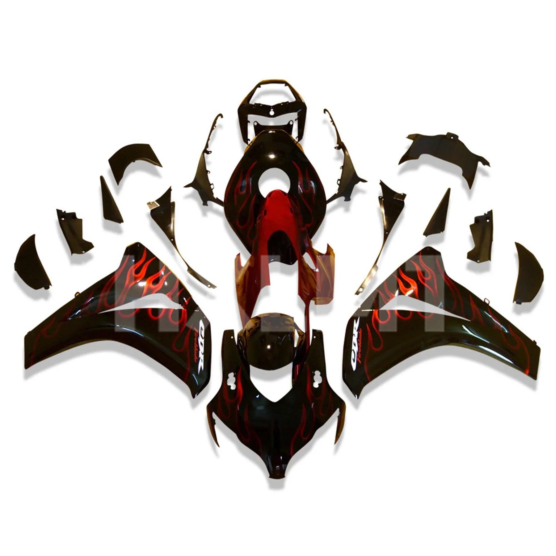 New ABS Motorcycle Fairings Kit Fit For HONDA CBR1000RR 2008 2009 2010 2011 CBR1000 RR 08 09 10 11 Bodywork Fairing Red Blue HXLMOTOR