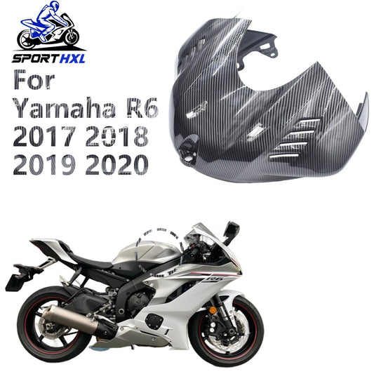 For YAMAHA R6 2017 2018 2019 2020 Carbon Painted Motorcycle Accessories Front Tank Cover Airbox Fairing Kits