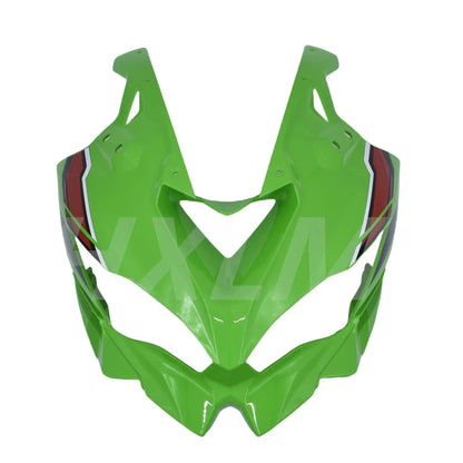 ZX4RR Motorcycle Accessories Headstock Front Fairing For Kawasaki Ninja ZX25R ZX-25R 2020 2021 2022 Green Headlight Cover HXLMOTOR