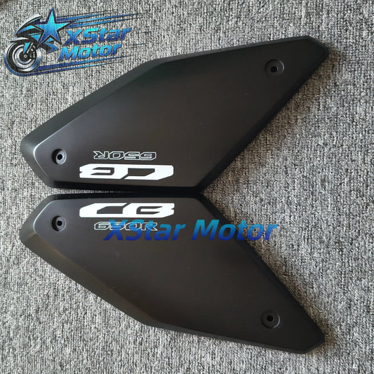for HXLMotor Honda CB650R Air Intake Cover Mesh Grill Motorcycle Side Panel Cowl Vent Fairing CB650 R CB 650R
