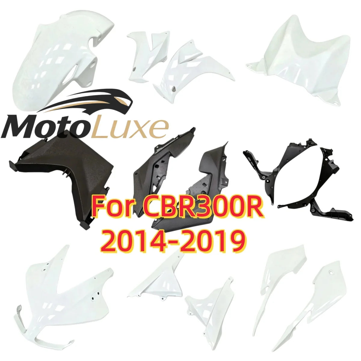 for HXLMotor ABS Injection Motorcycles Fairing Kit For Honda CBR300R CBR300 2014 2015-2019 Bike Fairings for CBR 300 300R 2014-2
