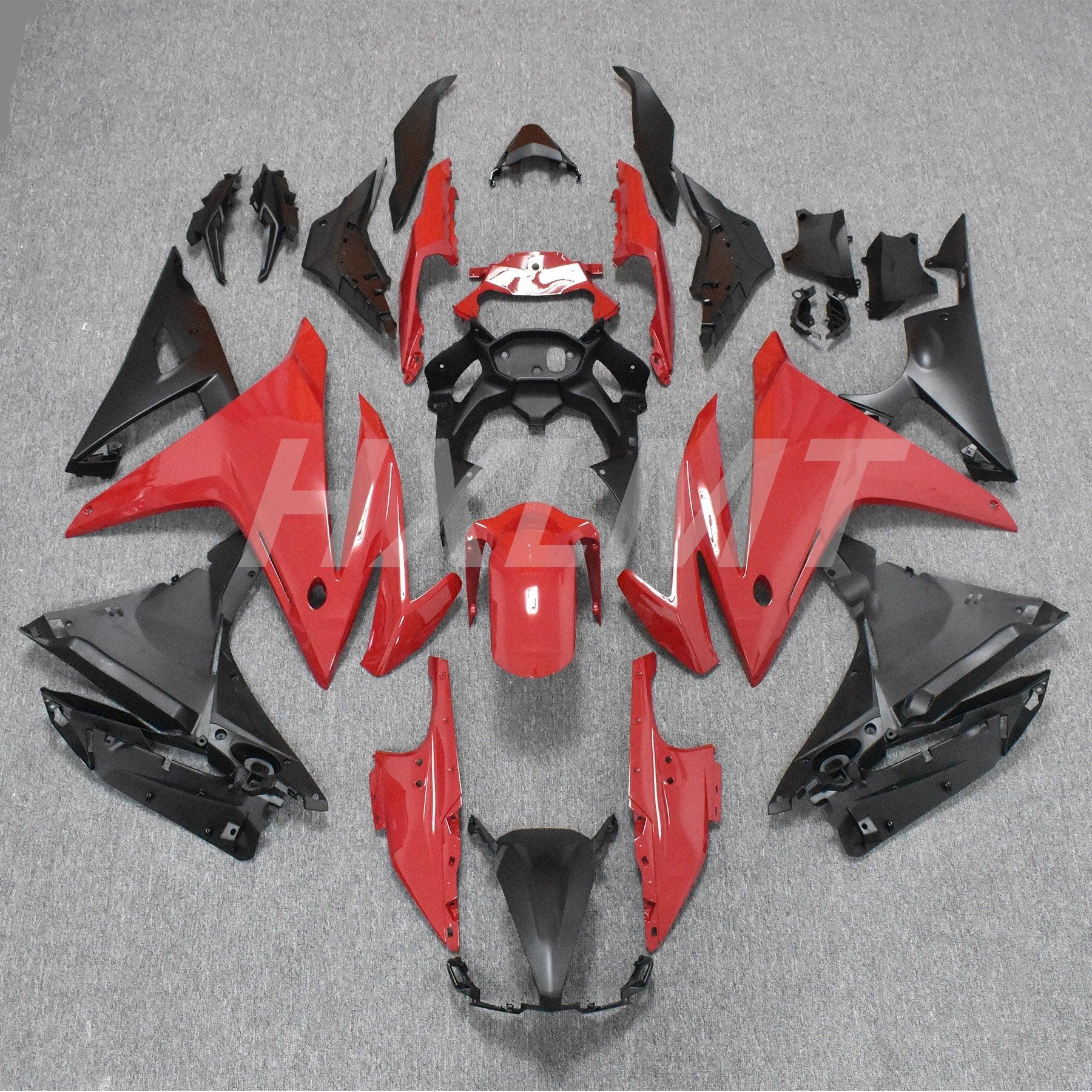 Injection Fairing kit for Honda CBR500 CBR500R 2016 2017 2018 Motorcycle Accessories cbr 500 16 17 18 Glossy Red Black fairings HXLMOTOR