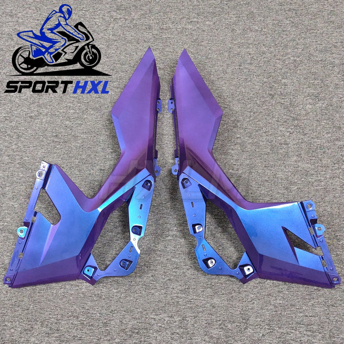 ABS Kit Fit For Kawasaki Ninja400 2018 -2023 Side Mid Panel Side Mid Cover Side Mid Fairing Colorful ABS Injection