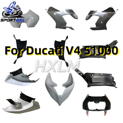 Injection Mold New ABS Motorcycle Fairings Kit Fit For Ducati V4s1000 Panigale 2017 2018 2019 2020 Bodywork Set HXLMOTOR