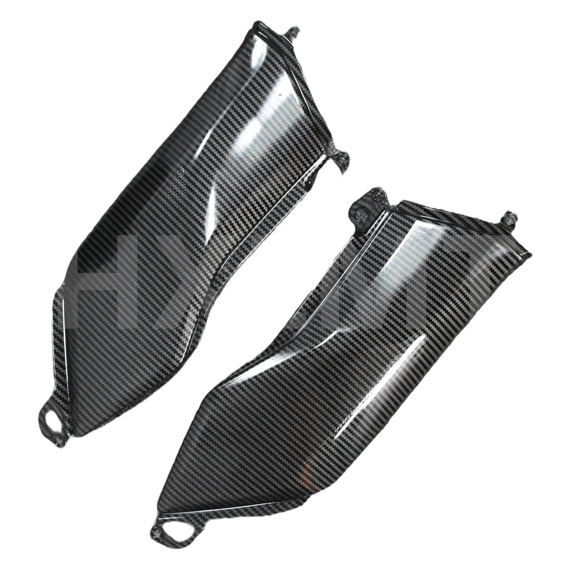 Motorcycle Fuel Tank Lower Side Plate Fairing Is Applicable For KAWASAKI Z90017 18 19 20 21 23 22 Carbon Fiber Paint HXLMOTOR