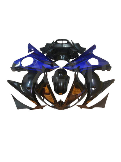 Plastic Fairings YZF600 R6 2003 - 2005 White Blue Fairing Kits YZF600 R6 07 Motorcycle Fairing YZFR6 06 no paint HXLMOTOR