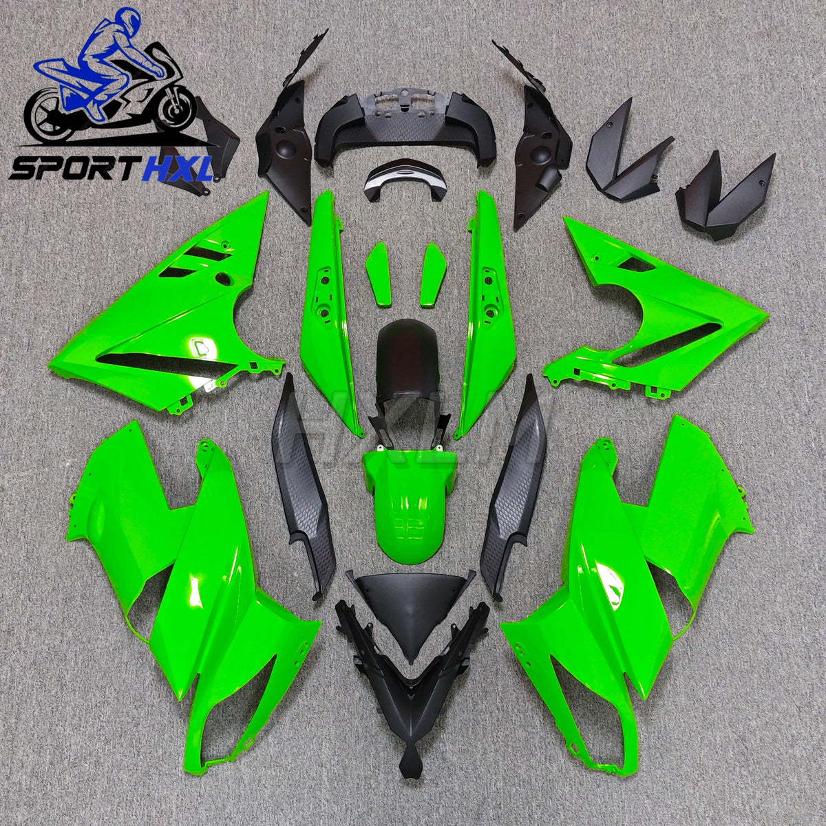 Carbon Full Body Kits for ER6F 09-11 Blue Fairing for Kawasaki ER6F 2010 Fairings and 2011new