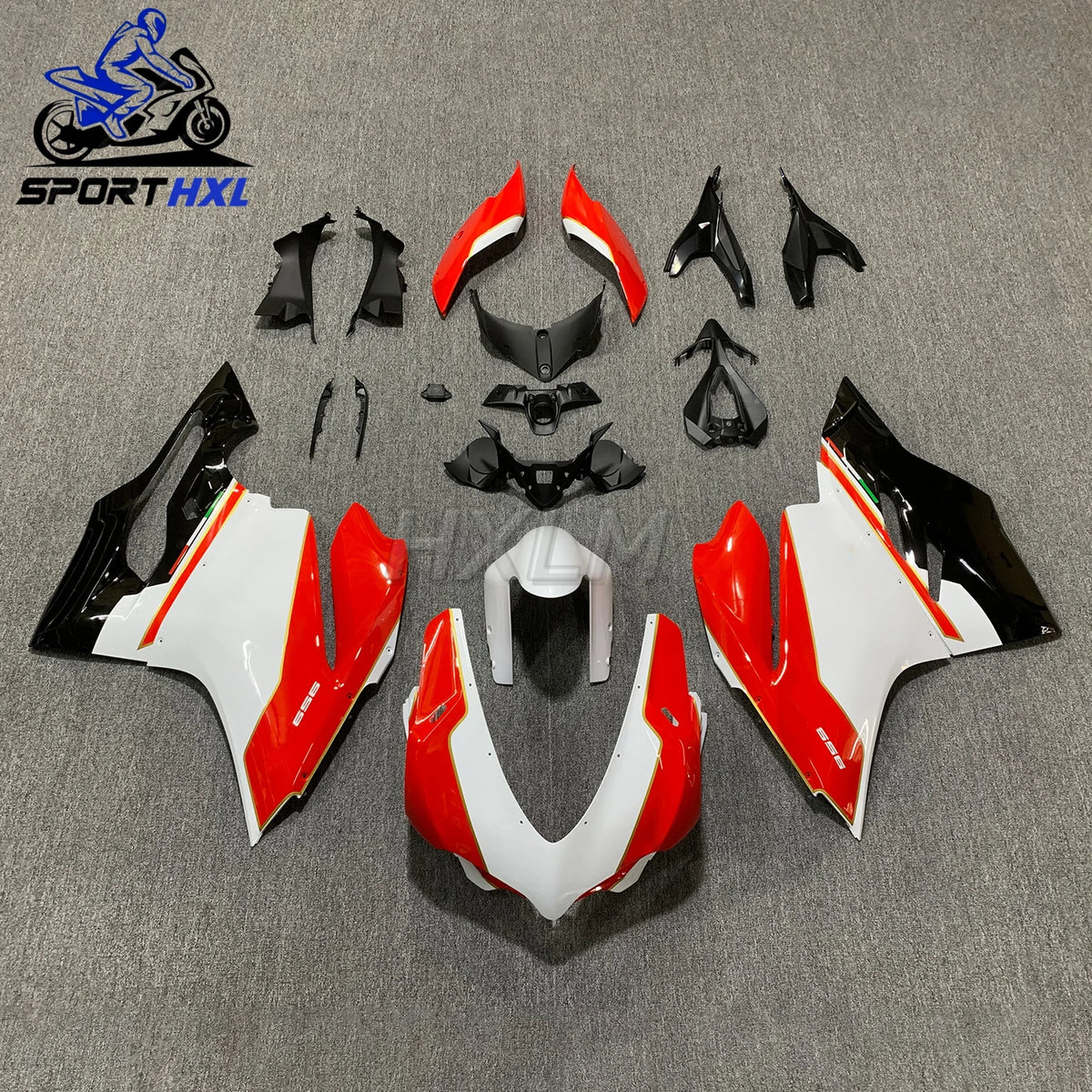 The HOT New ABS Motorcycle Fairings kit Fit For Ducati 899 1199 panigale 1199S 2013 2014 2015 Custom Red White