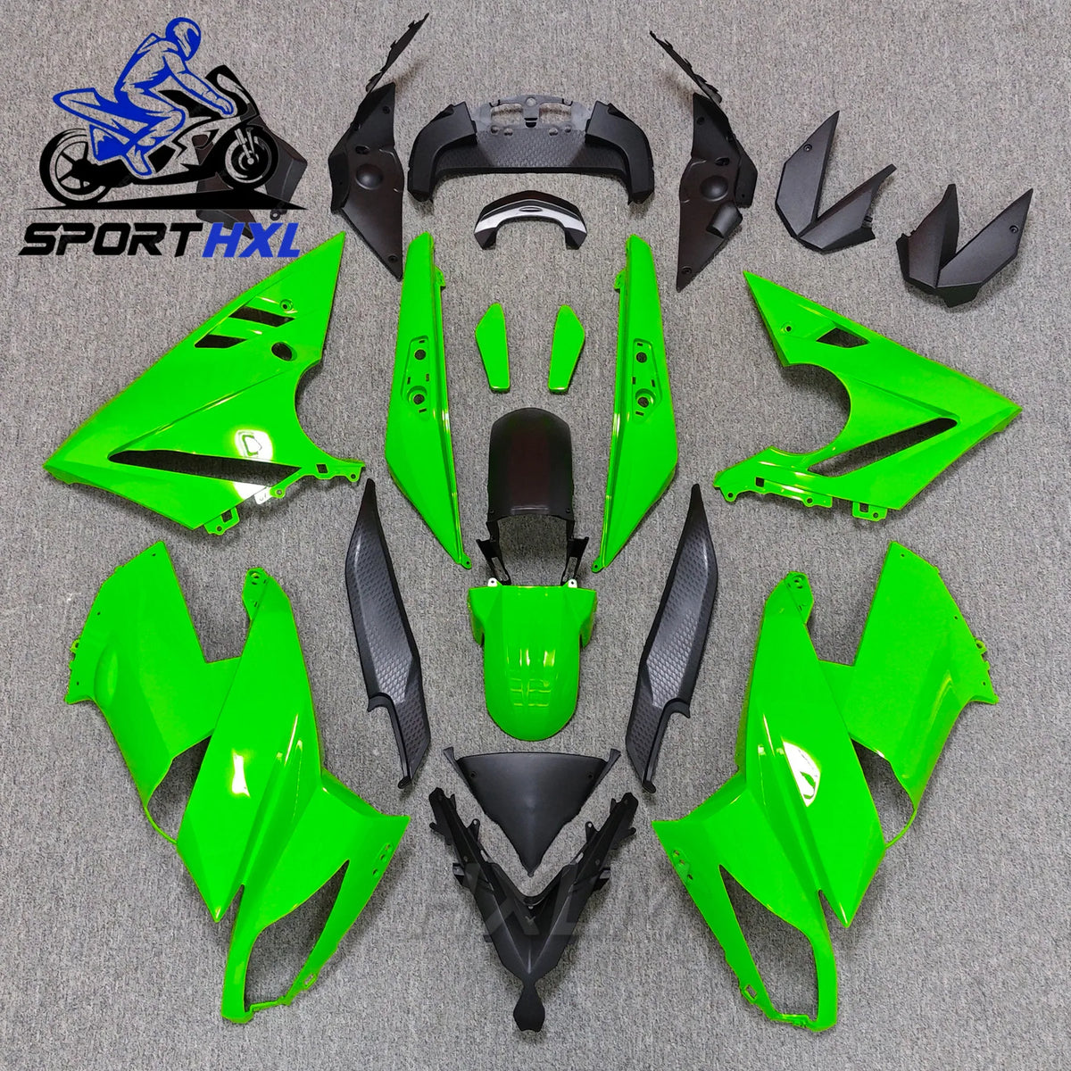 Cowling Kit For Kawasaki Ninja ER6F Fairings 2009 2010 2011 FOR ER-6F 09 10 11 ER 6F Red Black Body Parts (Injection Molding)