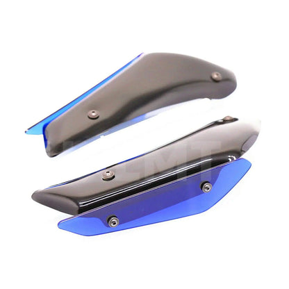 For KAWASAKI ZX10R ZX-10R 2011-2020 2019 2018 2017 2013 Motorcycle Fairing Parts Aerodynamic Wing Kit Fixed Winglet Fairing Wing HXLMOTOR
