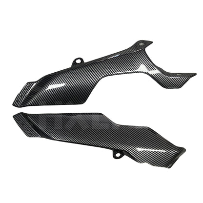 For YAMAHA YZF - R7 YZFR7 Carbon Fiber Belly Pan Lower Protector Motorcycle Parts Rear Side Covers Panels Fairings 2021 2022 HXLMOTOR
